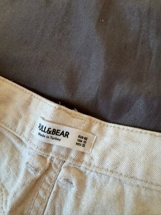 Pantalones cortos beige