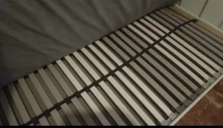 Cama Ramsta Ikea blanca + cama supletoria