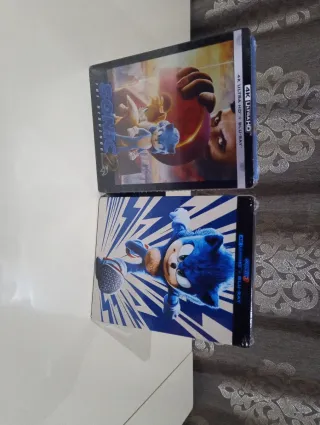 Trilogía Sonic La Película Steelbook Blu Ray 4K