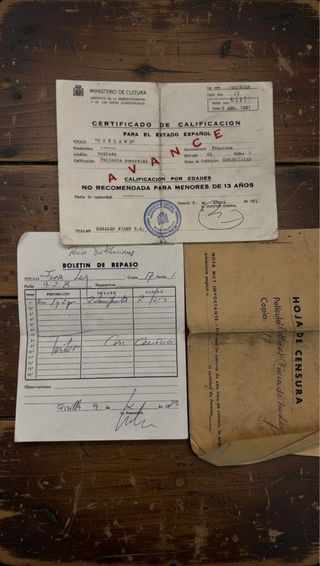 Película Vintage en Caja Metálica