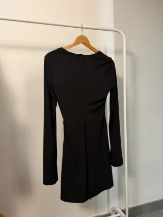 Vestido Zara Negro con aberturas