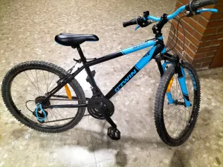 Bicicleta Rockrider 24" Azul