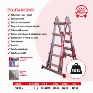 Escalera Multiusos Master 4