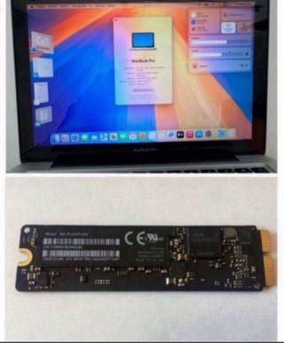 SSD 256GB con Sequoia MacBook Pro A1502 (año 2015)