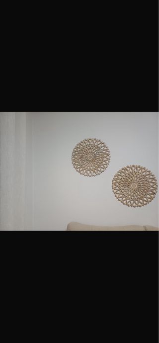 2 Cuadros Decorativos Madera Jute