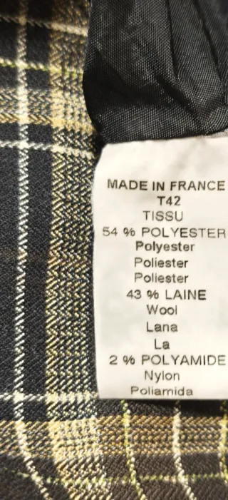 Falda CAROLL cuadros T40/42