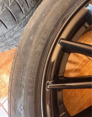 Llantas 5x112 Negras