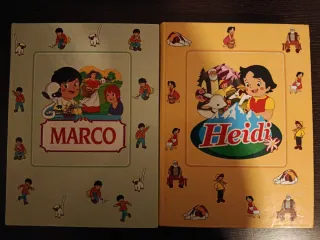 Libros Marco y Heidi