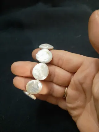 Pulsera Perlas Naturales Amatista y Jade