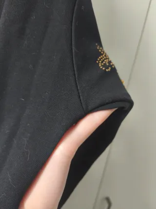 Vestido Sudadera Larga Pedrería