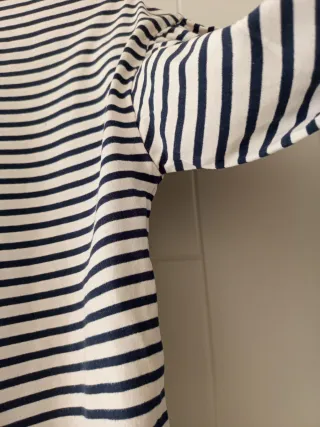 Camiseta EseOese rayas manga abullonada Talla S