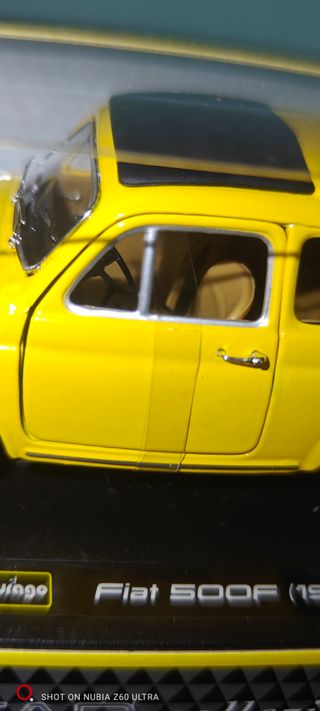Fiat 500F (1965) Bburago 1:24 – STAR collezione –