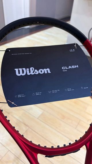 Raqueta tenis Wilson Clash 100 (NUEVA A ESTRENAR)