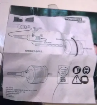 Brocas para hormigón con maletin
