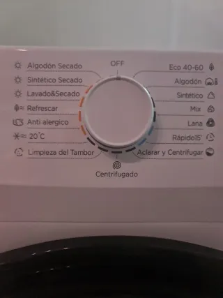 Lavadora Secadora Qilive 8 Kg y medio Blanca