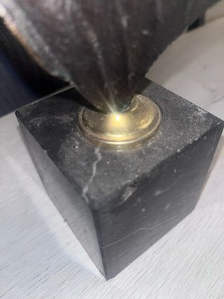 Busto Toro Bronce Trofeo Escultura