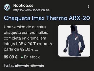 Chaqueta Imax Thermo ARX-20 Talla L