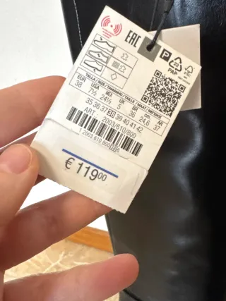 Stivali pelle ZARA Cowboy