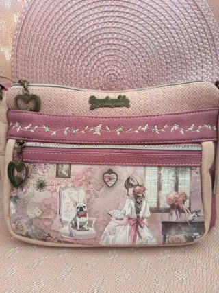 Bolso Sweet Candy Beige y Rosa