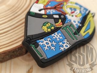 Portachiavi casco moto