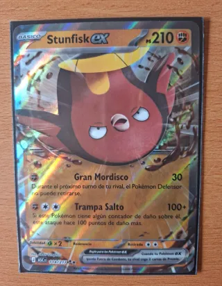 Stunfisk ex Carta Pokémon