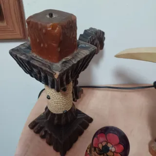 Figure decorative in legno