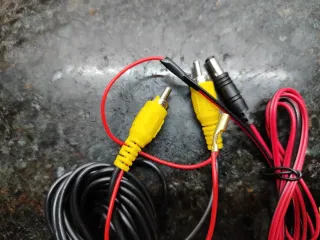 Cámara trasera coche líneas dinámicas