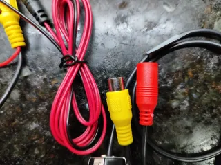 Cámara trasera coche líneas dinámicas