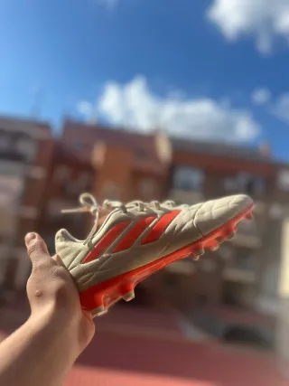Zapatillas Fútbol Adidas Copa Beige/Naranja