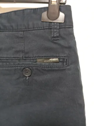 Pantalones Chinos Pull&Bear Azul Talla 36