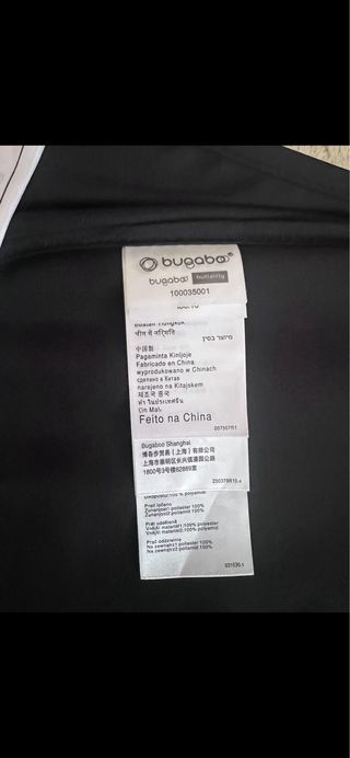 Funda Bugaboo Butterfly Negra