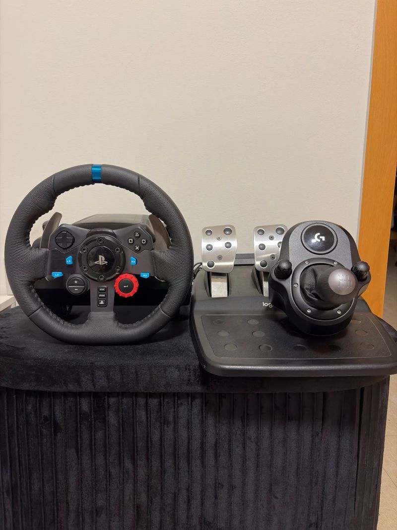 Logitech G29 + Palanca Cambios Impecable afbeelding 2