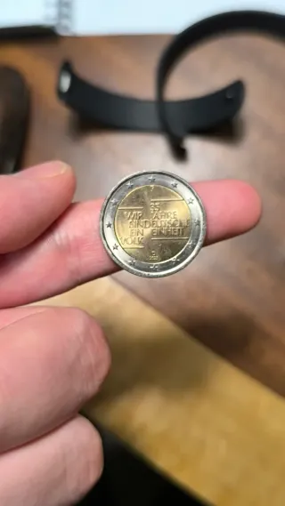 Moneda 2€ 35 Aniversario Unificación Alemania