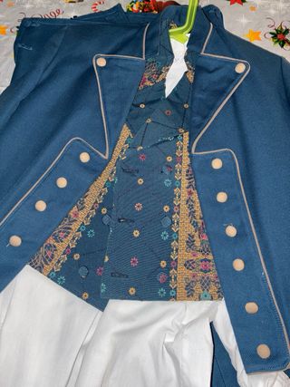 Traje Torrentí niño azul y camel