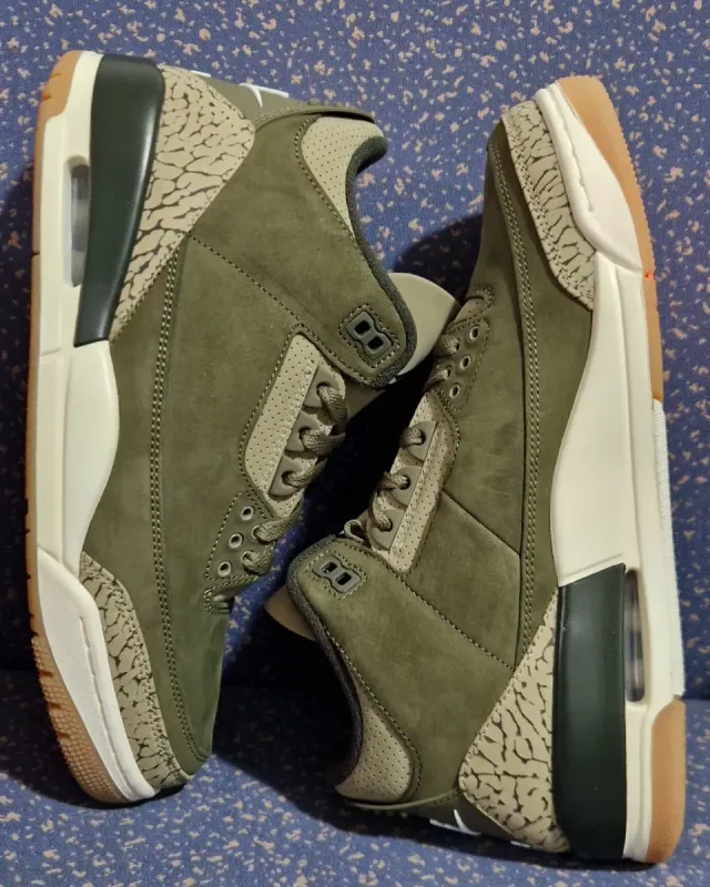 Zapatillas Nike Air Jordan 3 Retro Medium Olive