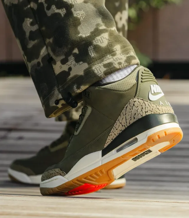 Zapatillas Nike Air Jordan 3 Retro Medium Olive