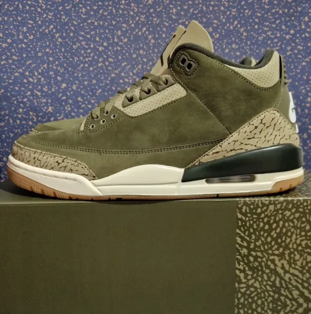 Zapatillas Nike Air Jordan 3 Retro Medium Olive