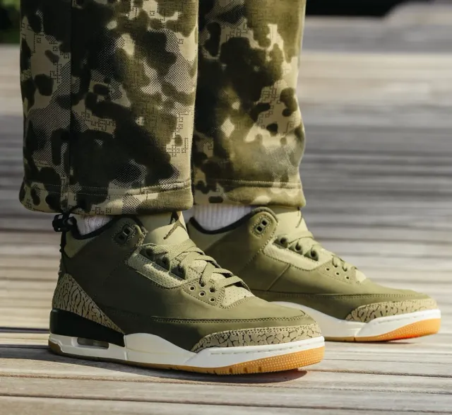 Zapatillas Nike Air Jordan 3 Retro Medium Olive