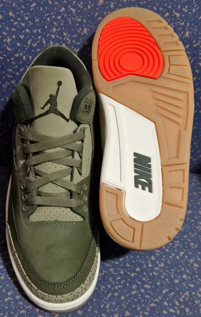 Zapatillas Nike Air Jordan 3 Retro Medium Olive