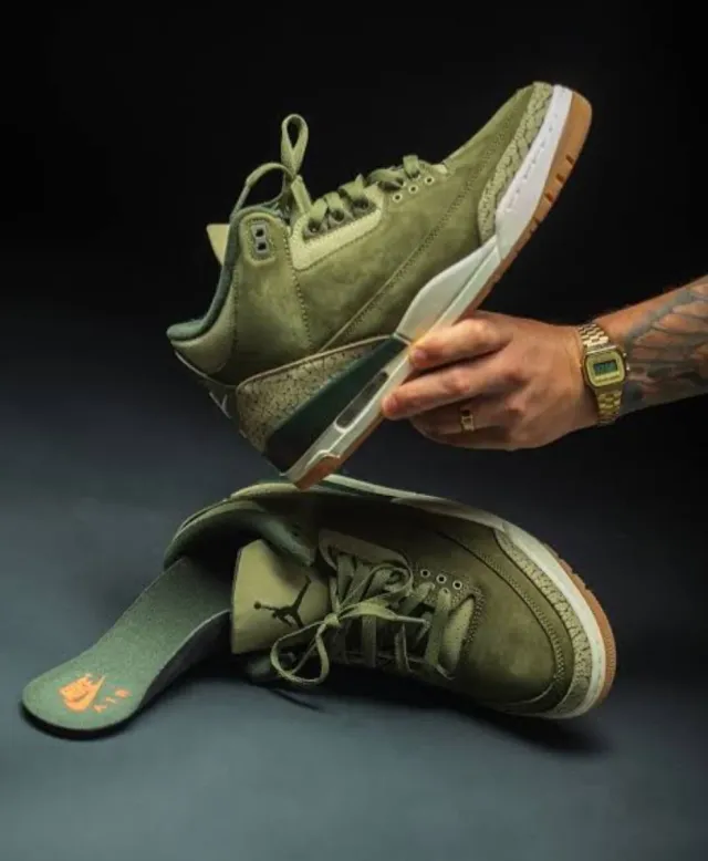 Zapatillas Nike Air Jordan 3 Retro Medium Olive