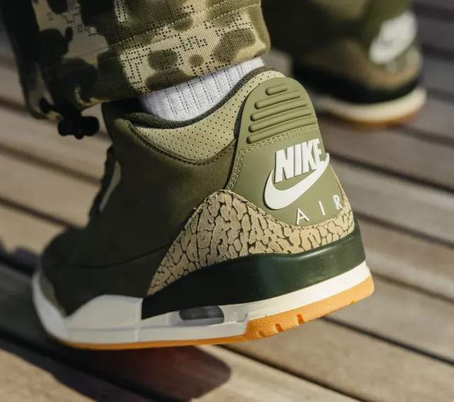 Zapatillas Nike Air Jordan 3 Retro Medium Olive