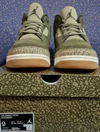 Zapatillas Nike Air Jordan 3 Retro Medium Olive