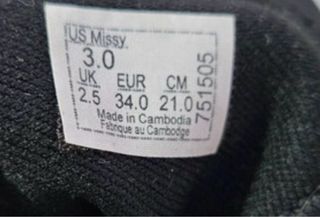 Zapatillas Vans niño negras y blancas