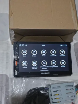 Pantalla Coche 2 Din 7" Carplay y Android Auto