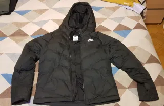 Abrigo Plumas Nike Negro