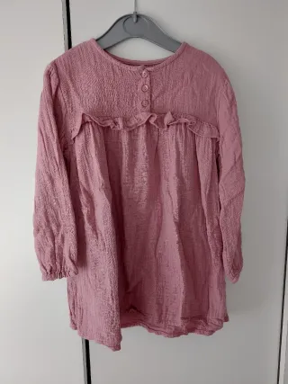 Vestido rosa 18/24 meses