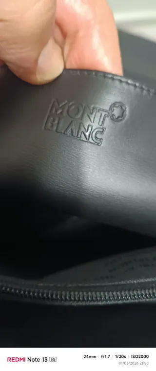 Maletín Montblanc Negro