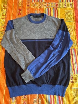 Maglione Harmont & Blaine Uomo Grigio Blu