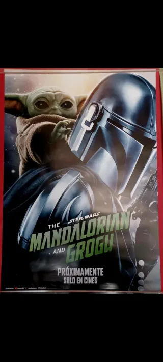 Póster The Mandalorian y Grogu