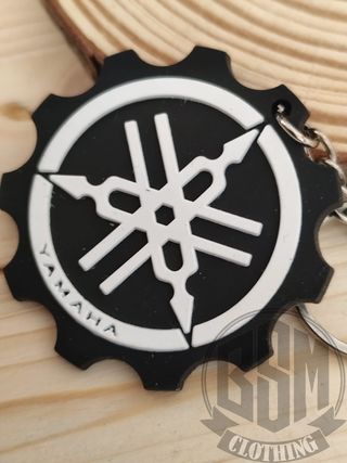 Portachiavi Yamaha a forma di ingranaggio